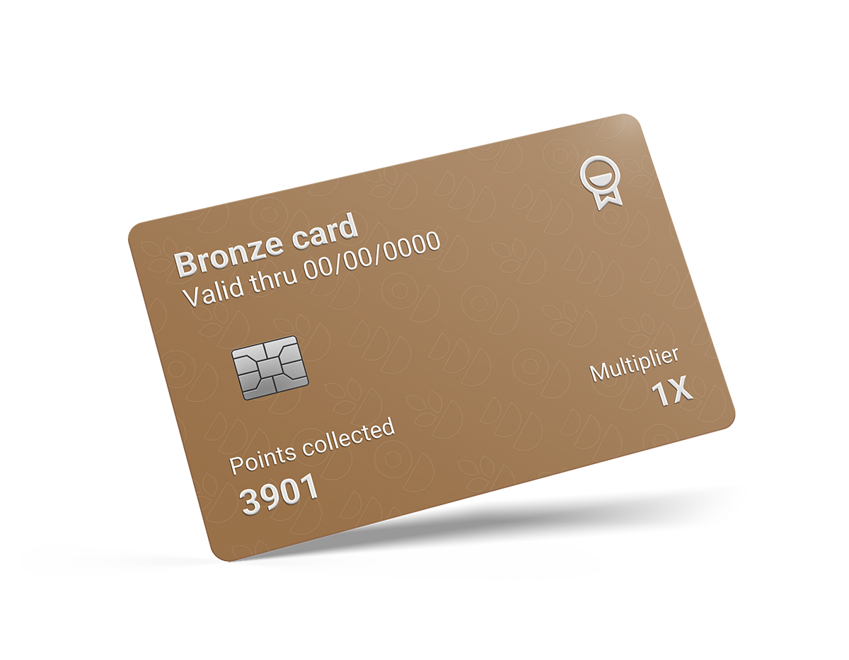 Bronze card