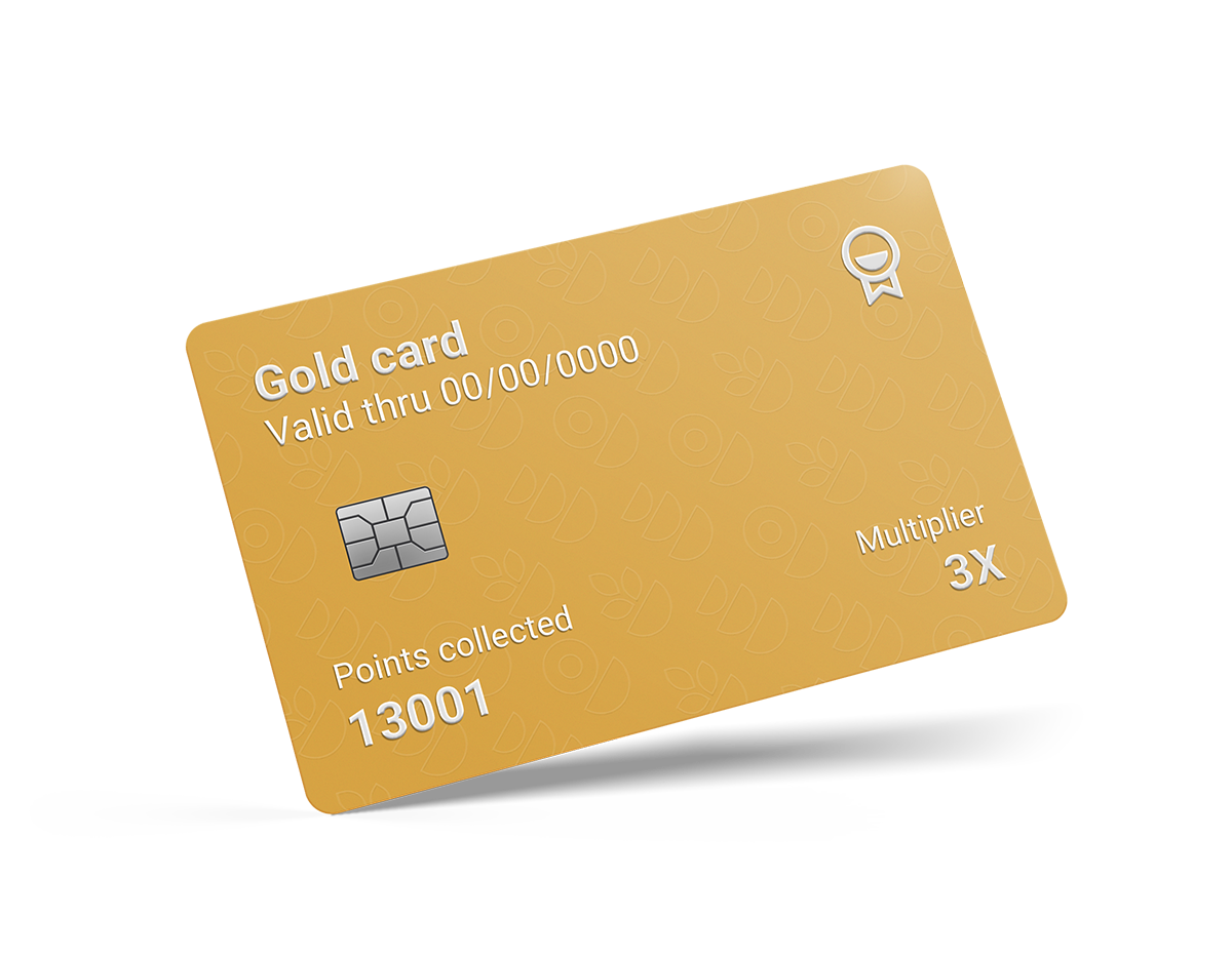 Gold card